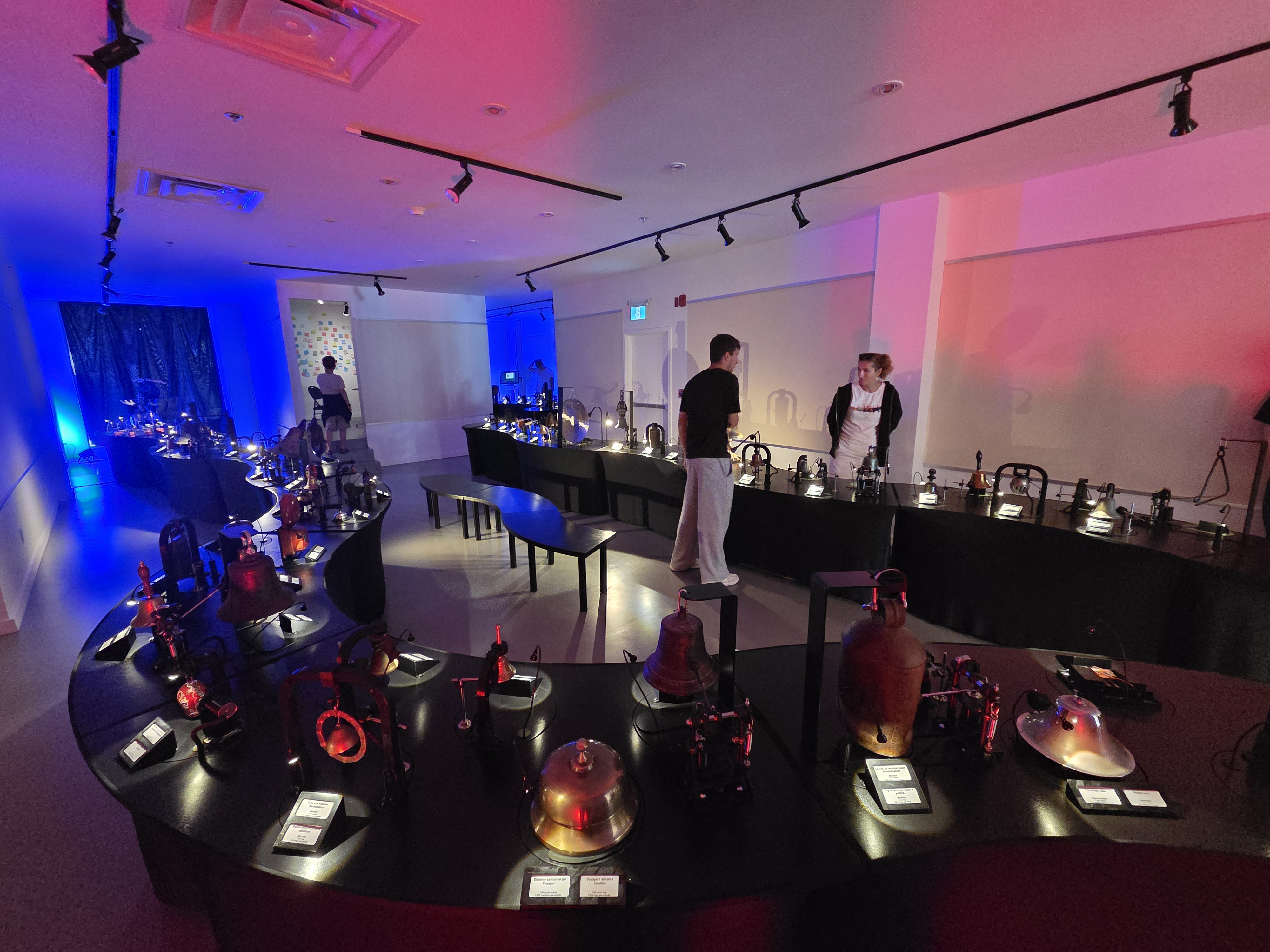 The Databells room at Salon des Bananes, Old Montreal